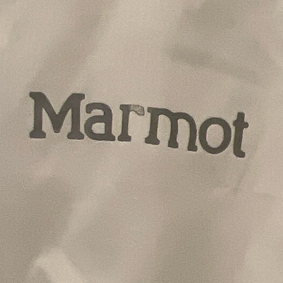 Marmot Spring Jacket white with orange trim and zippers size xl - Picture 6 of 10